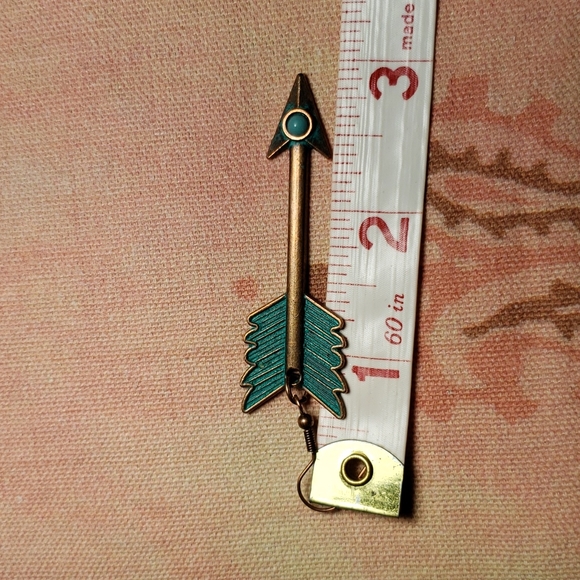 (B) Arrow Earrings Southwestern Western Native American Flechas Boho Cowgirl - Picture 11 of 14